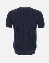Maglia in cotone a coste larghe DK17026 BLUNOTTE DIKTAT 