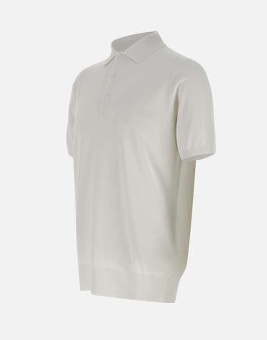 Polo in viscosa e cotone 10002606 001 KANGRA 