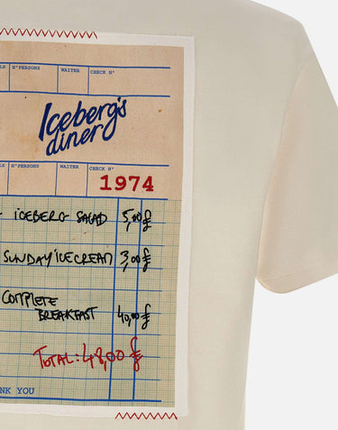 T-shirt in cotone F0716304 1312 ICEBERG 