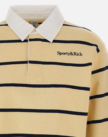 "Serif Logo Rugby Polo" TO00876300YE22 ALMOND SPORTY & RICH 