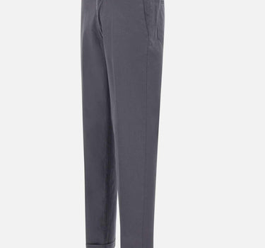 Pantaloni "Mucha10" in cotone stretch e lyocell P24910JM 7F2095403 RE-HASH 