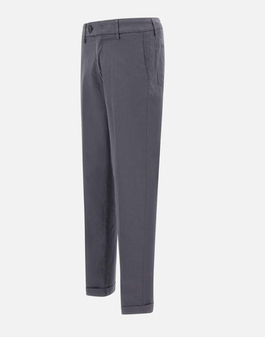 Pantaloni "Mucha10" in cotone stretch e lyocell P24910JM 7F2095403 RE-HASH 