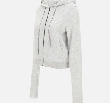 "Lightweight Cropped Zip Up" ESSS26HO05012 0497 ENTIRE STUDIOS 