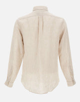 Camicia in lino a righe 710B15594 006 POLO RALPH LAUREN 