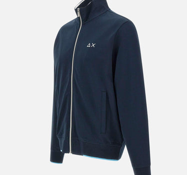 "Track zip piquet polo stripes" F35111 07 SUN68 