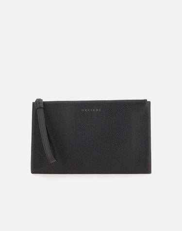 Pochette "Micron"  in pelle SU0119MIC NERO ORCIANI 