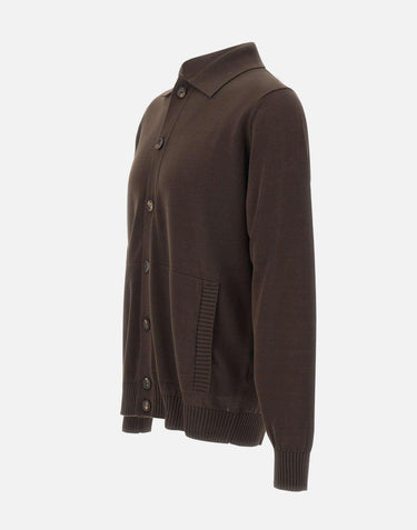 Cardigan con collo polo BP3MLT CR12R190 FILIPPO DE LAURENTIIS 