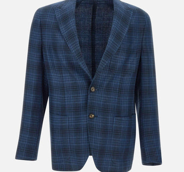 Blazer in lino, lana e seta K75GIAK03 TES0K03311 ELEVENTY 