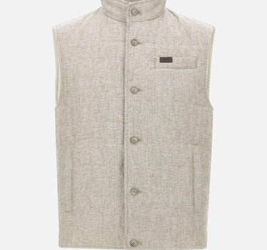 Gilet  in tela di lino NAM20500560WZF C205 FAY 