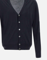 Cardigan in  lana merino CB1ML RM16R890 FILIPPO DE LAURENTIIS 
