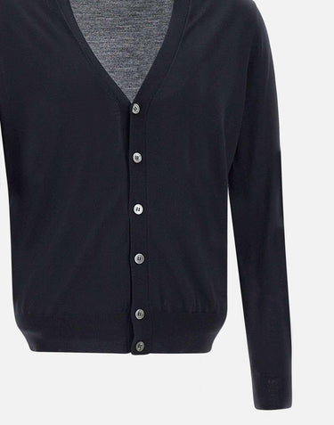 Cardigan in  lana merino CB1ML RM16R890 FILIPPO DE LAURENTIIS 