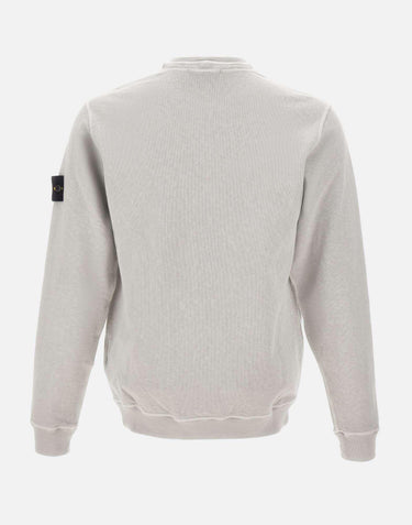 Felpa malfilé effetto "old" 6100034S0060 V0161 STONE ISLAND 
