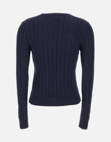 Maglia a girocollo in cotone a trecce 211971869 008 POLO RALPH LAUREN 