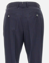 Pantaloni in misto lana e seta 50560833 404 BOSS 