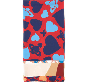 Foulard "Hearts and Orbs" 81030034 W01MFH401 VIVIENNE WESTWOOD 