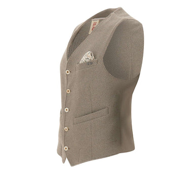 Gilet in misto cotone DRUG567 T567NOCE BOB 