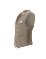 Gilet in misto cotone DRUG567 T567NOCE BOB 