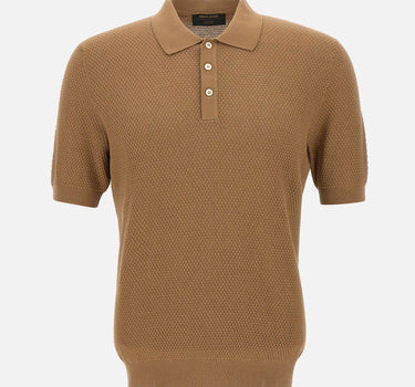 Polo in maglia di cotone 57113 20620156 GRAN SASSO 