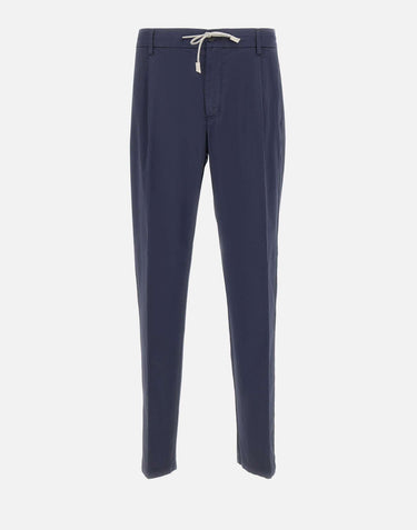 Pantaloni elasticizzati in cotone M75PANG03 TET0K00711N ELEVENTY 