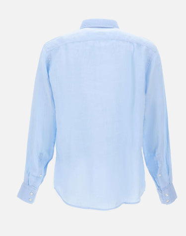 Camicia in lino 50567579 460 BOSS 