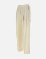 Pantaloni con fascia annodata in vita 50556552 118 BOSS 