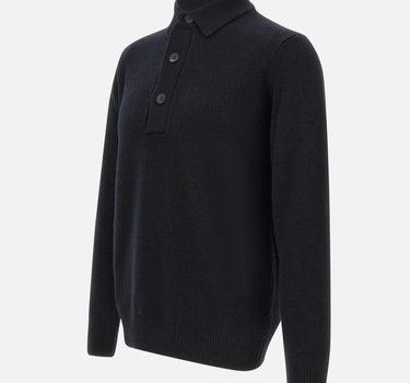 Polo in maglia di lana e cashmere PL3ML WC7R990 FILIPPO DE LAURENTIIS 