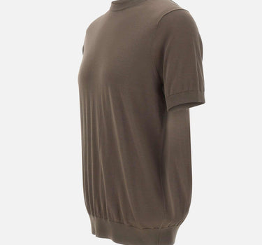 Maglia in cotone a maniche corte DK17036 MORO DIKTAT 