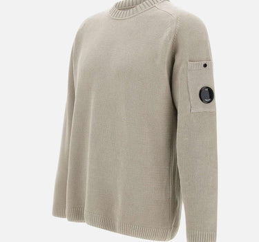 Maglia in ciniglia di cotone 20CMKN117A 005687G904 C.P. COMPANY 
