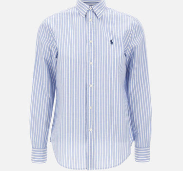 Camicia in cotone e lino classic-Fit 211971514 503 POLO RALPH LAUREN 