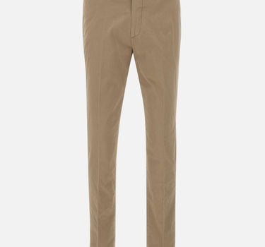Pantaloni "Dvr3" in cotone e seta DVR3A028 TC431 DEVORE' 