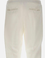 Pantaloni in misto lino con coulisse 26PG1649 01 PERFECTION 