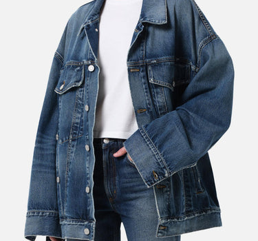 "Reworked wayne jkt illuminate" A5045 1652ILLUM AGOLDE 