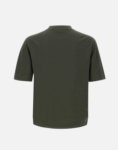 T-shirt "MC Over" in crêpe di cotone TS0MCOV CR14R570 FILIPPO DE LAURENTIIS 