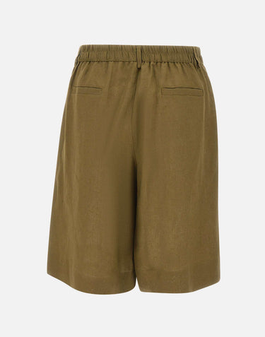 Bermuda in lino SP5LE039 5005 KAOS 