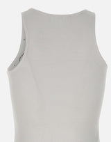 Top con punti luce in cotone stretch 4T070A N0103 BLUMARINE 