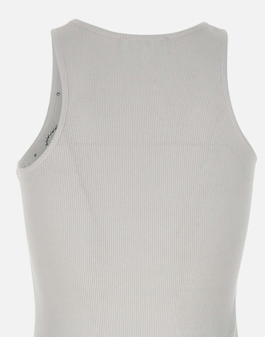 Top con punti luce in cotone stretch 4T070A N0103 BLUMARINE 