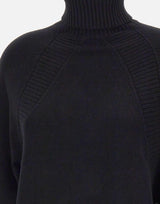 Maglia a collo alto con maniche a pipistrello RIBPT036 0001 KAOS 