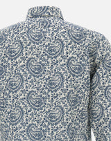 Camicia  in cotone e lino LFU02P0147118U 0001 BARBA 
