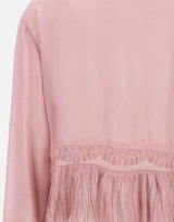 Blusa in georgette con pizzo 2C444A N0114 BLUMARINE 