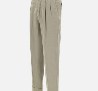 Pantaloni in misto cotone e lino COZTCLZB0CL1 SD61Y423 PT TORINO 