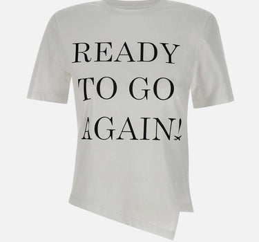 T-shirt in jersey di cotone MA03451E2 270 ELISABETTA FRANCHI 