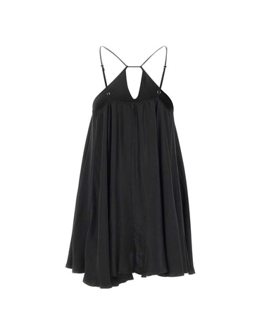 Abito corto in raso SPJAR030 0001 KAOS 