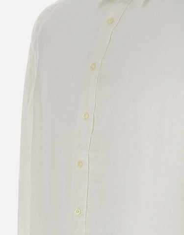 Camicia in lino CFWOSI0113 MRUT33728041 WOOLRICH 