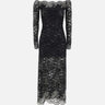 Abito in pizzo con micro borchie 25HJRO209PA0170 P001 RABANNE 