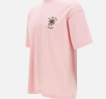 T-shirt "Slogan rose" TS210 CO002LPI DROLE DE MONSIEUR 