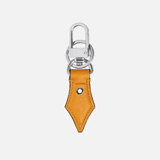 Portachiavi a Forma di Pennino in Pelle Sartorial 221512 SAFFRON MONTBLANC 