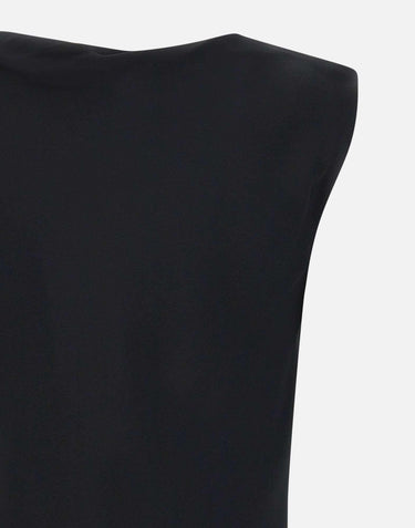Top "Hi Cowl Slim" P0302504 001 THEORY 