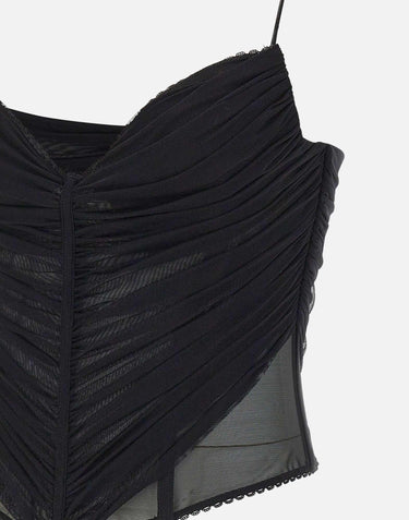 Top bustino in tulle 4C221A N0990 BLUMARINE 