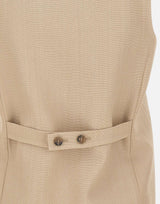 Gilet "Paco" PACO BEIGE LOULOU DE SAISON 