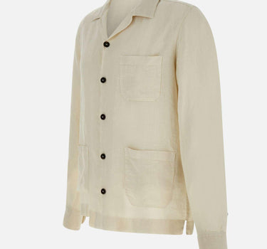 Camicia "Dvg4 Rick" in lino DVG4LI039 TC106 DEVORE' 